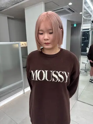 ショート カラー パーマ kiti Sakae所属・栄美容師/kiti /ボブ/ケントのヘアスタイル