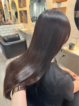 ロング 韓国系/ダブルカラー /トグチリンカのヘアスタイル