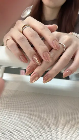 ネイル ネイルサロンD&D所属・劉 丹丹のネイルデザイン
