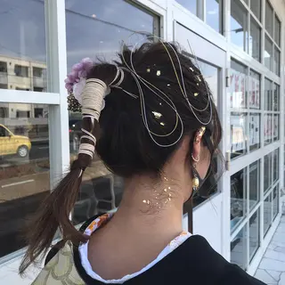 ヘアアレンジ 山本 咲貴のヘアスタイル