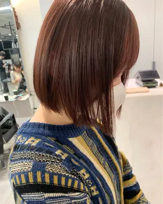 ショート カラー hao所属・✨美髪矯正✨髪質改善 ✨レイヤー✨大山　悠のヘアスタイル