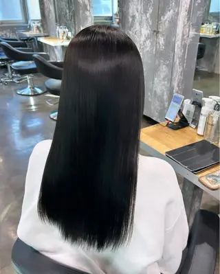 ロング IS所属・横浜美容室/透明感 カラー/レイヤーのヘアスタイル