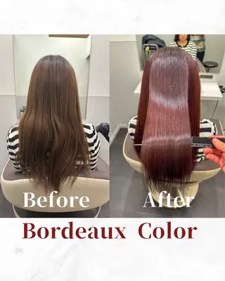 ロング カラー 【酸熱/美髪矯正 /髪質改善】RINのヘアスタイル