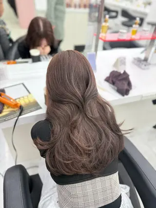 ロング カラー 🥂上品ワンホンヘア 🥂nozomiのヘアスタイル