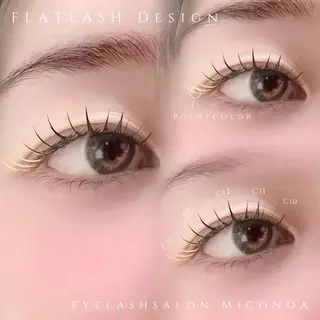 マツエク・マツパ MicoNoa所属・MicoNoa Asamiのマツエク・マツパデザイン