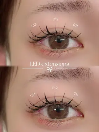 マツエク・マツパ 阪井 美穂のマツエク・マツパデザイン