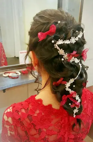 ヘアアレンジ ロング iMiuqelo所属・Hair/Make- up❤︎saOsaのその他イメージ