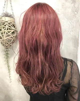 ミディアム カラー ヘアアレンジ 遠藤 拓馬のヘアスタイル