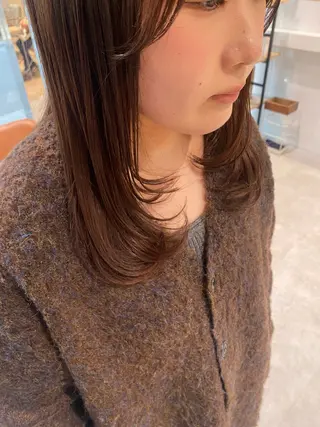 カラー かねこ くれはのヘアスタイル