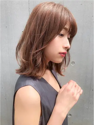 ミディアム ウルフカット指名 No. 1橘しゅうとのヘアスタイル