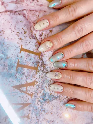 ネイル 長さだし専門店 M2　rikaのネイルデザイン