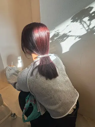 カラー 暖色/透明感カラー かずきのヘアスタイル