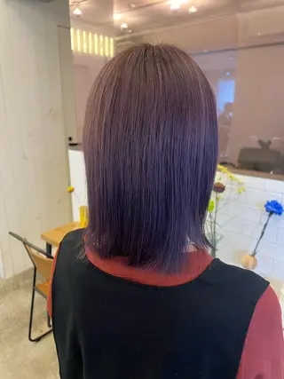 ミディアム 髙橋 かなこのヘアスタイル