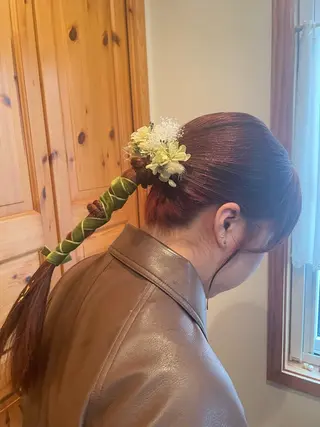 ヘアアレンジ クレドガーデン柏所属・クレドガーデン柏 あやみのヘアスタイル