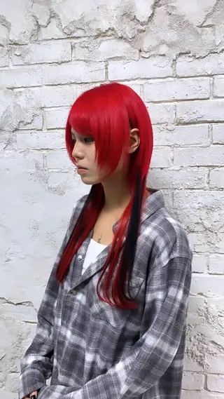 ロング L STUDIO心斎橋店所属・派手髪支持率No1 Eisukeのヘアスタイル