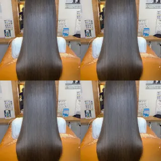 ロング カラー 店長✨️韓国ヘア✖️ 髪質改善カラー／純大のヘアスタイル