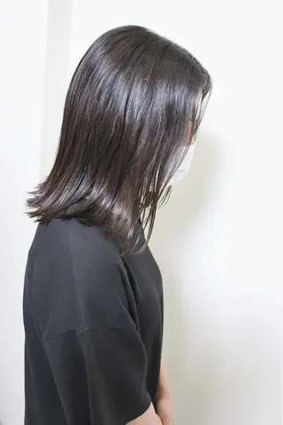 ミディアム 土居 正季のヘアスタイル