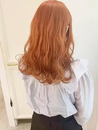 セミロング カラー 似合わせカット🌈 菊地大河のヘアスタイル