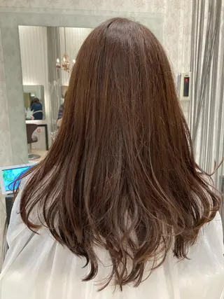 ロング カラー 田畑 福恵のヘアスタイル