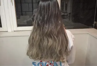 ロング カラー 🌈髪質改善カラーの 🌈坂本侑樹のヘアスタイル