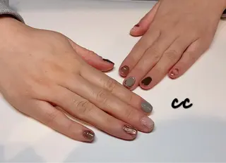 カラー ネイル C C🌼のネイルデザイン
