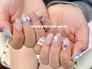 ネイル 星 あみのネイルデザイン