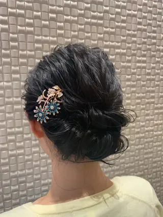 セミロング シャドールーツ美容師 篠原康太のヘアスタイル