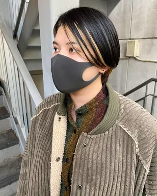 ショート pepin by merci所属・ari/ヘアセット レイヤーカット✂︎のヘアスタイル