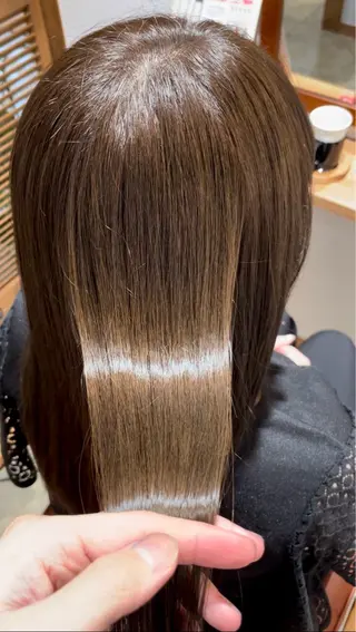 セミロング 末田 柊希のヘアスタイル