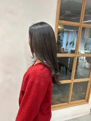ロング カラー Elilume 代々木店所属・森山 朝陽のヘアスタイル