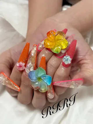 ネイル riri オーナーのネイルデザイン