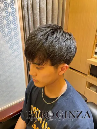 ミディアム メンズ UNTRACE -BARBER SHOP- 東池袋店所属・渡辺 康太のヘアスタイル