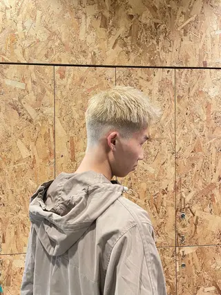 ショート カラー メンズ 平野 拓海のヘアスタイル