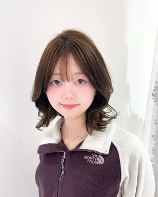 ミディアム カラー MIZUKI🫧ྀི 韓国ヘアAFLOATのヘアスタイル