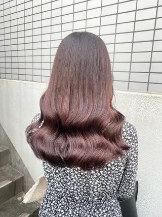 ロング カラー Neolive Luca　御茶ノ水店所属・透明カラー/韓国風 Subaruのヘアスタイル