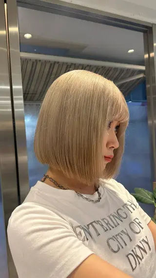 ミディアム 吉祥寺/koume/ カラー/レイヤーのヘアスタイル