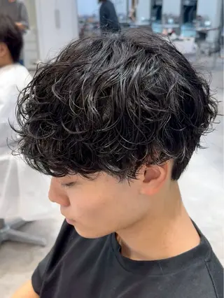 ショート パーマ メンズ メンズ特化型美容師 sakuraのヘアスタイル