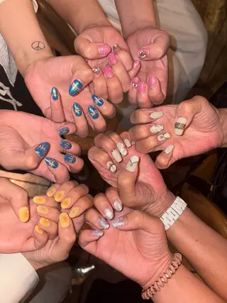 ネイル 🩵 Shizuhoのネイルデザイン