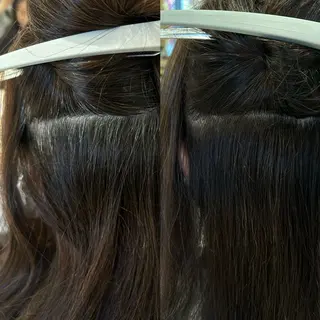 ミディアム カラー 宮原 佑莉のヘアスタイル