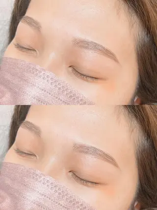 ロング カラー パーマ ヘアアレンジ メンズ キッズ ネイル マツエク・マツパ アイブロウ Cupidトップ アイリスト石川のマツエク・マツパデザイン