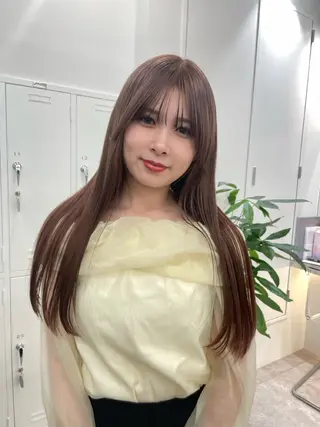 ロング カラー soigné所属・カットモデル募集 /RIO🩰のヘアスタイル