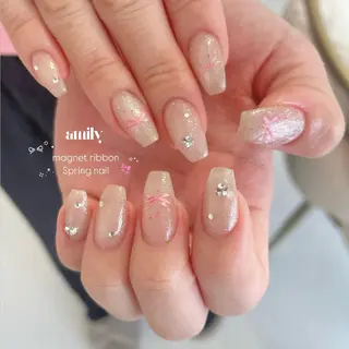 ネイル amily所属・🤍𐙚 ‌˚ YURIKOのネイルデザイン