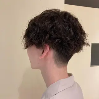 パーマ メンズ 野村 ゆいのヘアスタイル