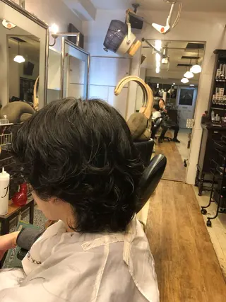 パーマ 只野 智子のヘアスタイル