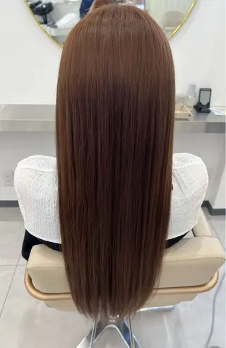 ロング カラー N°Elune みゆきのヘアスタイル