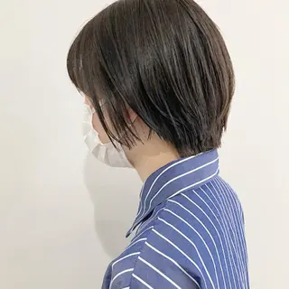 ショート カラー お洒落パーマ/ 艶カラー/michiのヘアスタイル