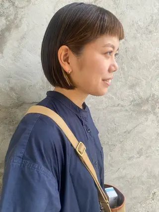 ショート 宮口かなた🍊 カットモデル募集のヘアスタイル