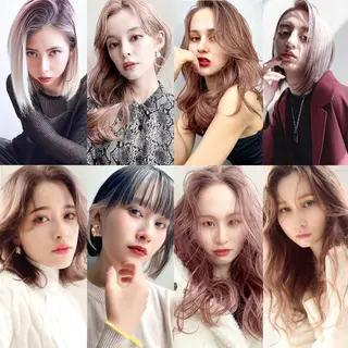 ロング カラー 💜ハイトーン💛 マジカルかいちゃんのヘアスタイル