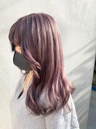 ロング カラー レイヤー/透明感 カラー🌿KANTAのヘアスタイル