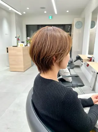 ショート 斉藤 未佳のヘアスタイル